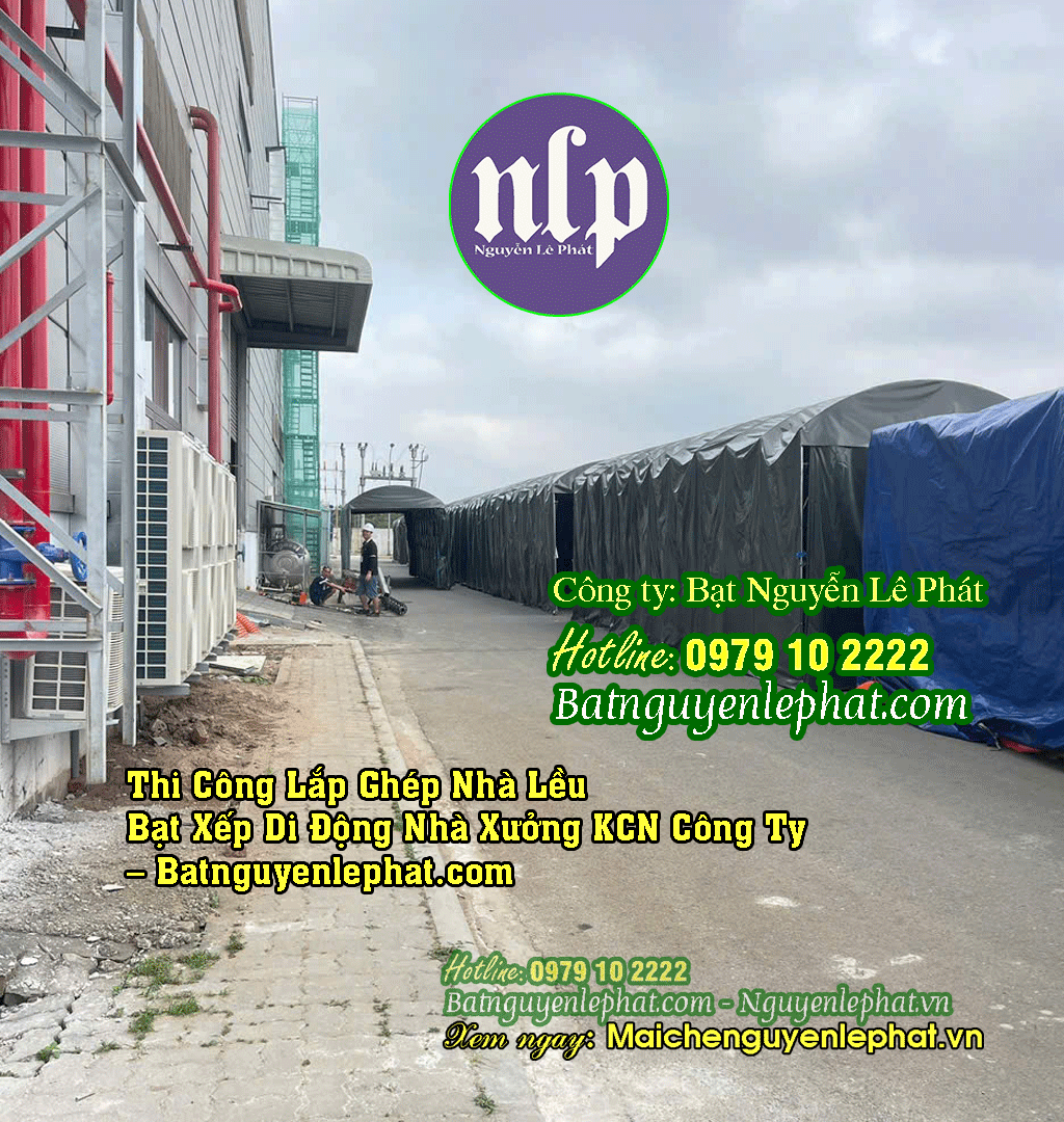Nhà bạt lắp ghép Nhà bạt lắp ghép