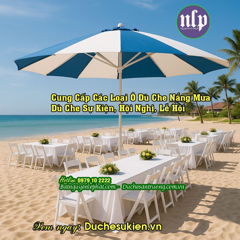 Dù Che Nắng Bán Hàng Ngoài Trời, Dù che quán cafe tại Bà Rịa Vũng Tàu